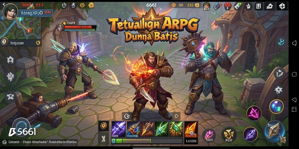 Gameplay seru dengan pertempuran mendebarkan di 666I.