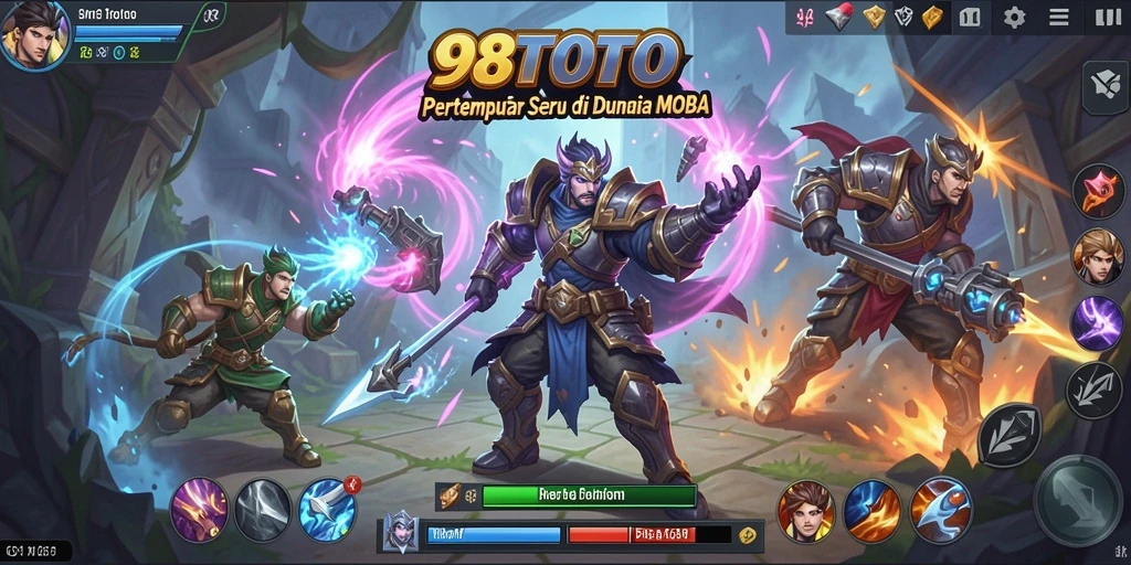 Tampilan seru dari pertempuran intens dalam 98TOTO