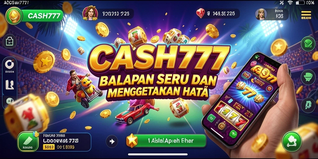 Gameplay menegangkan yang penuh aksi balapan di CASH777.