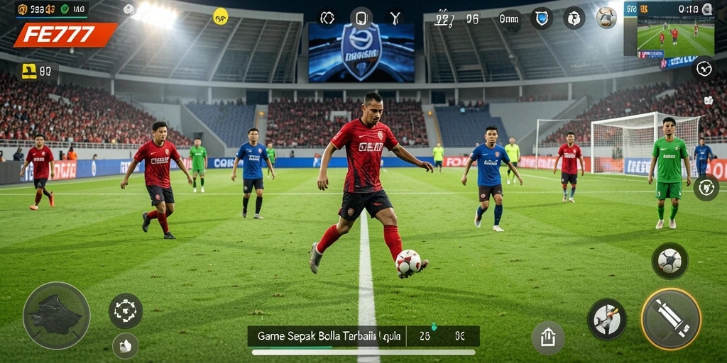 Screenshot gameplay FE777 menampilkan aksi menyerang yang mendebarkan.