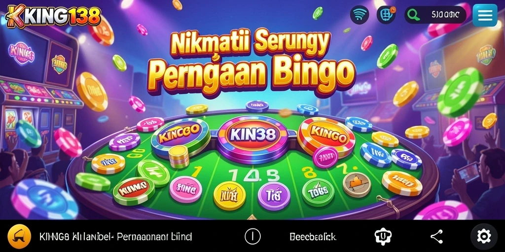 Tampilan menarik dari gameplay Bingo di KING138.