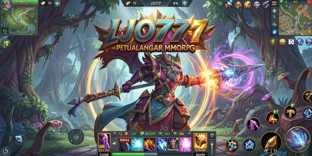 Gameplay epik LJO777 dalam dunia MMORPG yang menawan.
