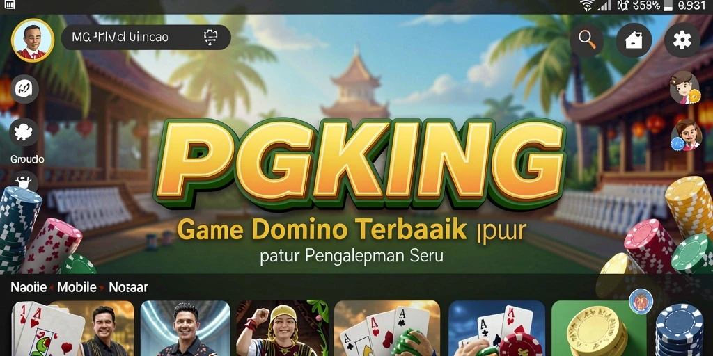 Tampilan gameplay PGKING dengan grafik menarik dan interaksi seru.