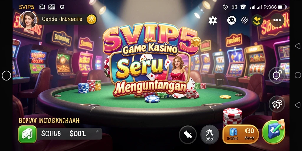 Tampilan gameplay SVIP5 yang menegangkan dan penuh warna.