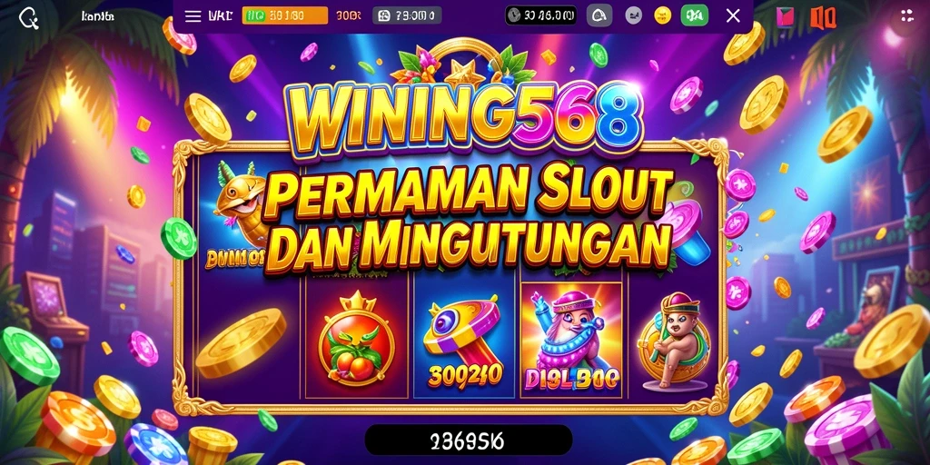 Screenshot gameplay WINNING568 menampilkan suasana slot yang mendebarkan.
