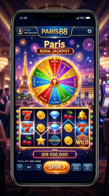 Halaman kategori aplikasi paris88 yang terorganisir dengan baik.